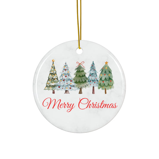 Merry Christmas Trees, Double-Sided (1pc, 3pcs, 5pcs, 10pcs)